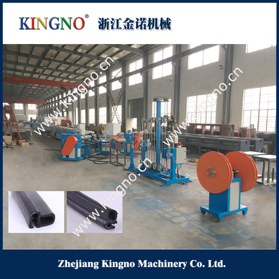 90mm + 75mm Rubber Steel Strip Profile Extrusion Line